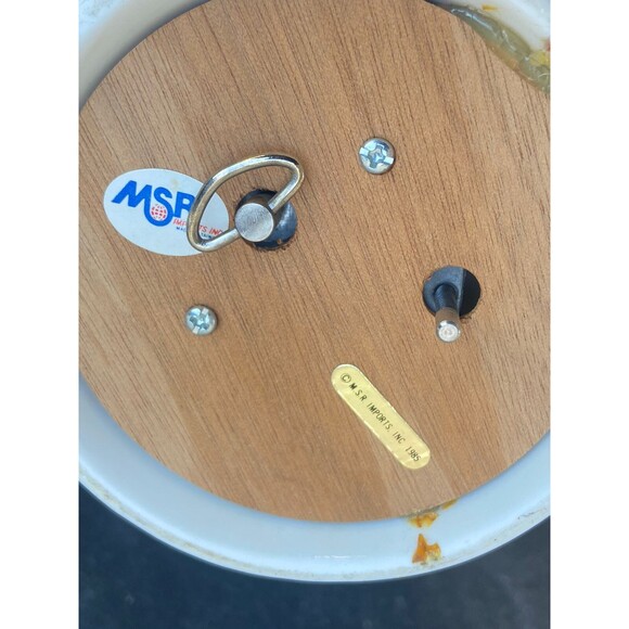 Vintage US Navy MSR Ceramic Beer Stein Mug Music Box 1985 RARE Minty - Picture 3 of 5